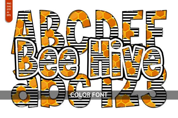 Adding a Buzz of Whimsy: The Bee Hive Font for Creative Projects