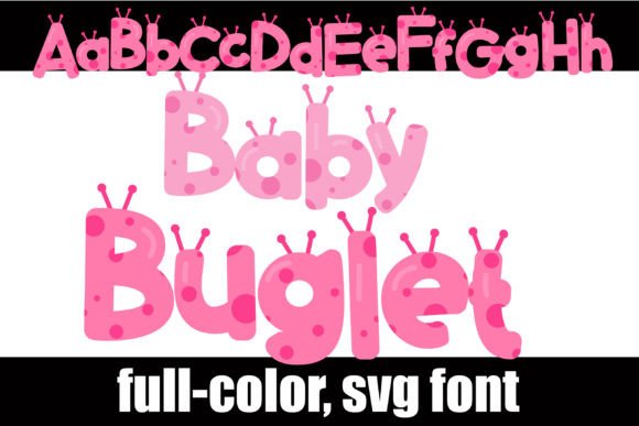 Baby Buglet: A Playful Font for Whimsical Branding