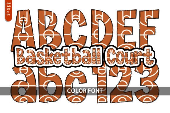 Basketball Court: A Font That Scores Big on Personality