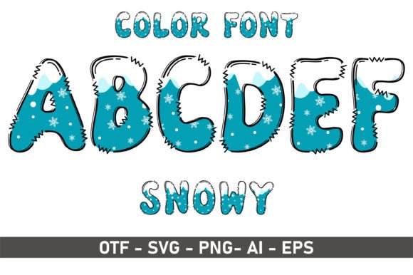 Bringing a Playful Vibe to Your Brand with the Snowy Typeface