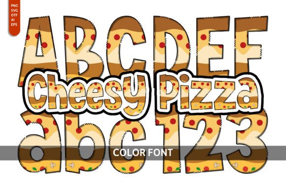Cheesy Pizza: The Playful Font That Brings Whimsy to Any Design
