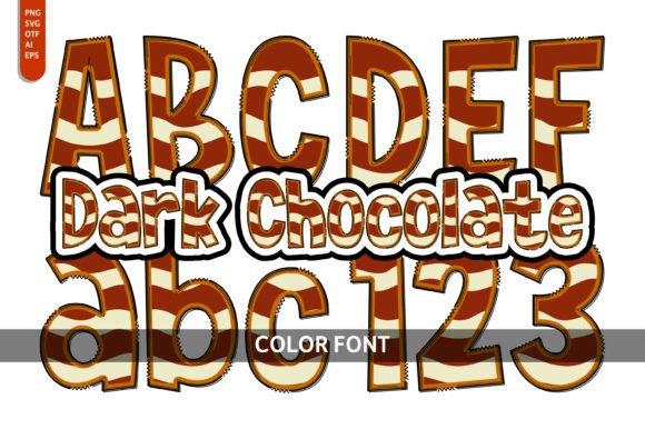 Dark Chocolate: A Font for Playful and Artistic Designs