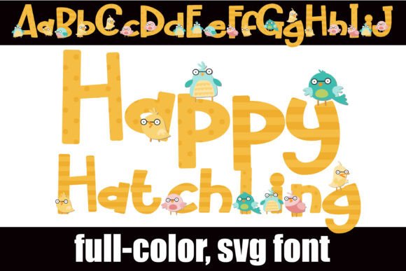 Happy Hatchling: A Font That Brings Joy to Your Creative Projects