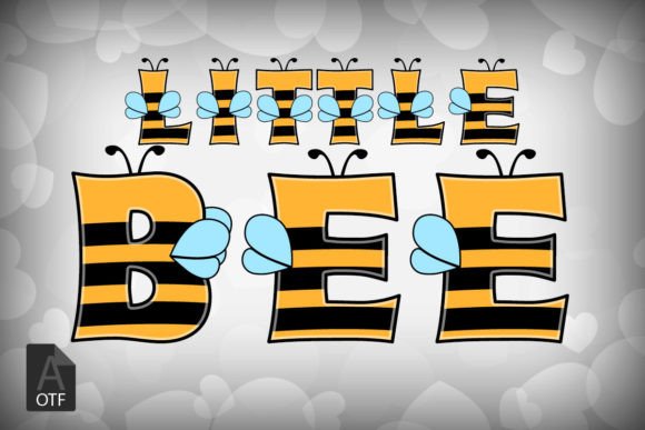 Little Bee: The Whimsical Color Font That Brings Designs to Life