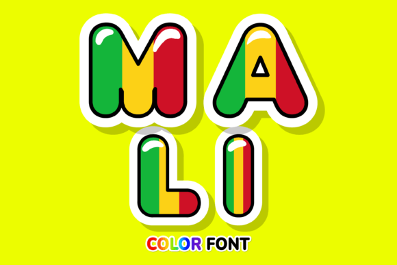 Mali: A Color Font Inspired by National Pride