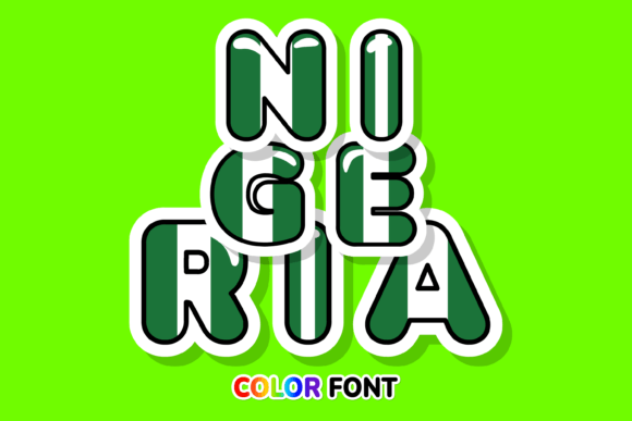 Nigeria: A Typeface Rooted in National Pride and Visual Flair
