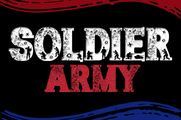 Soldier Army: A Display Font with Rugged Character
