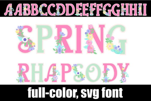 Spring Rhapsody: A Font That Blooms With Every Keystroke