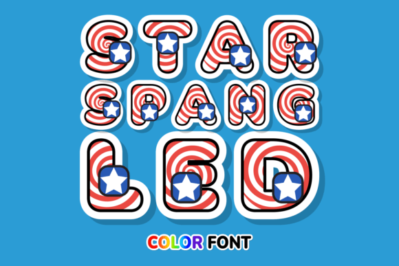 Star Spangled: A Playful Font for Creative Projects