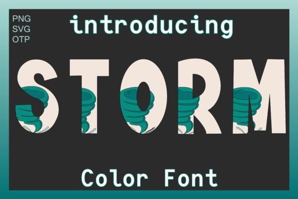Storm: A Display Font for Bold, Modern Visuals