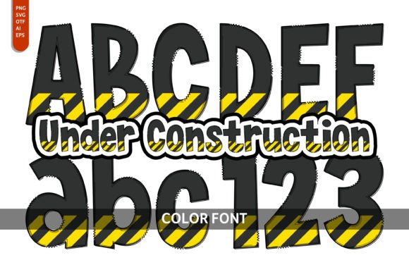 Under Construction: A Playful Font for Creative Brands